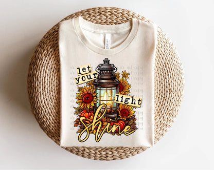 Let Your Light Shine Lantern Direct to Film Transfer