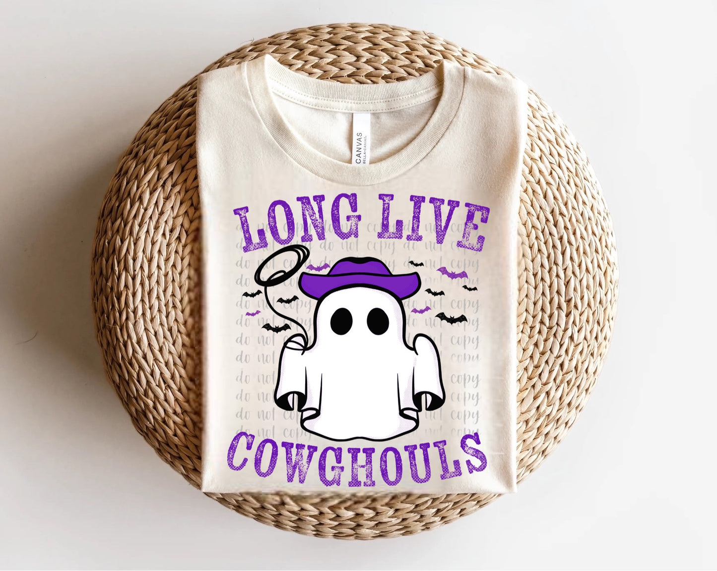 Long Live Cowghouls Purple Direct to Film Transfer