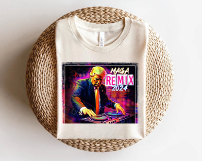 Trump Maga Remix 2024 Direct to Film Transfer