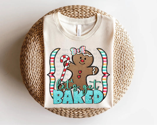 Let’s Get Baked Gingerbread Girl Direct to Film Transfer