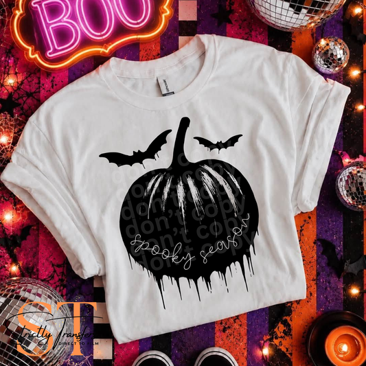 Spooky Season Pumpkin Direct to Film Transfers