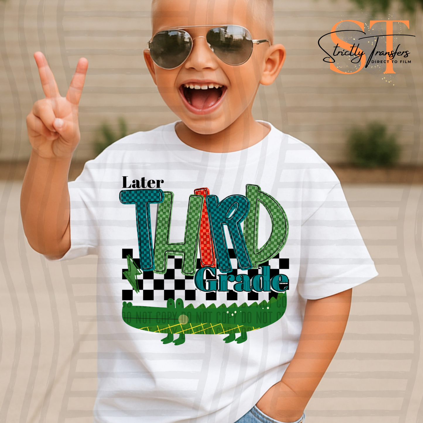 Later Gator Grades Neutral- Multiple Options Direct to Film Transfers