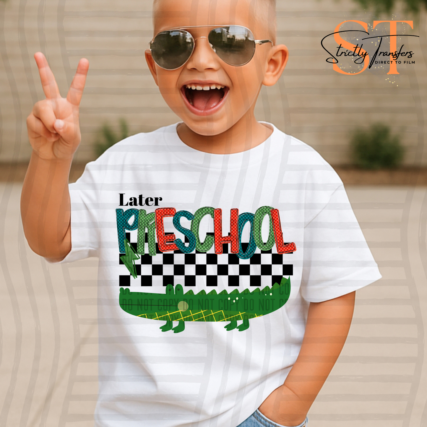 Later Gator Grades Neutral- Multiple Options Direct to Film Transfers