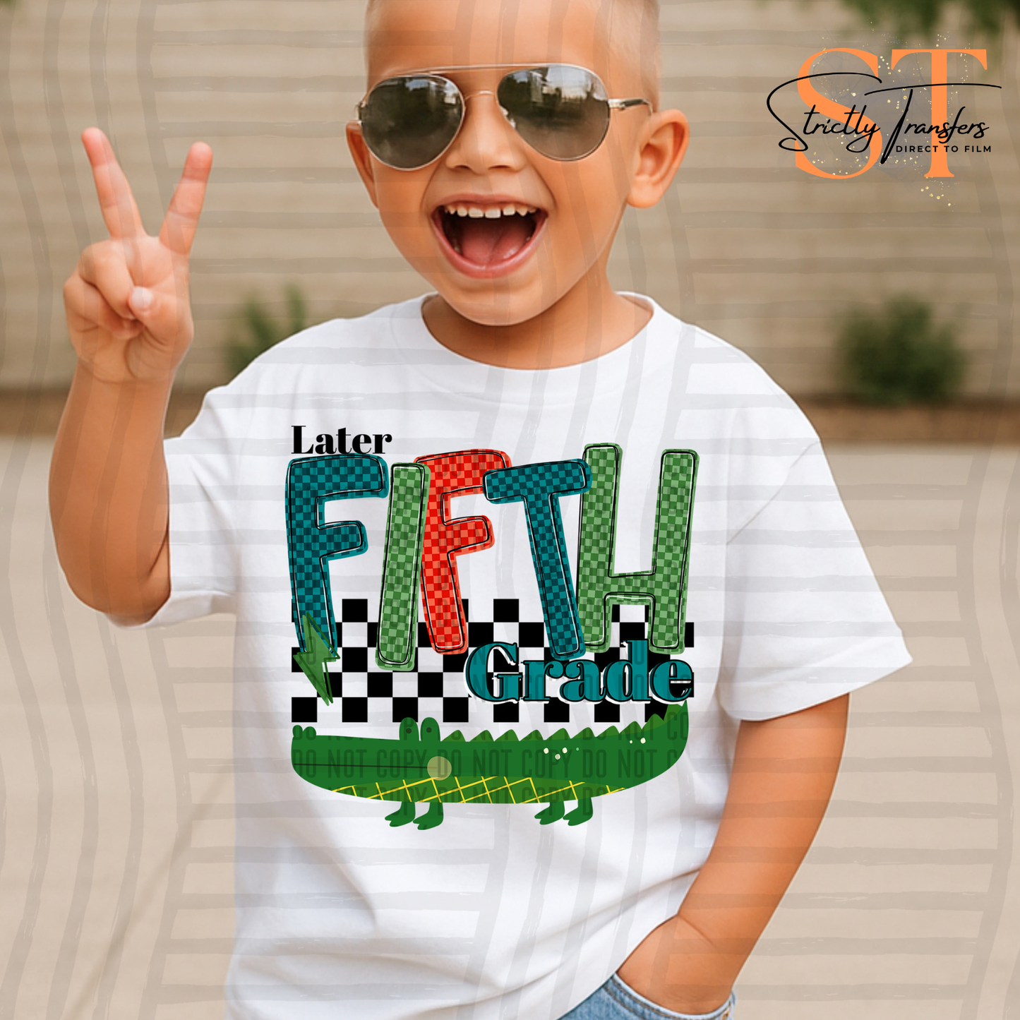 Later Gator Grades Neutral- Multiple Options Direct to Film Transfers