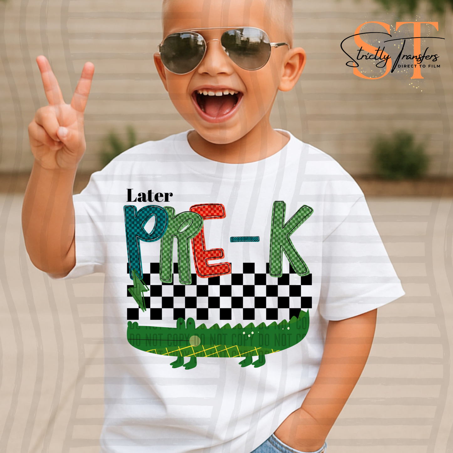 Later Gator Grades Neutral- Multiple Options Direct to Film Transfers