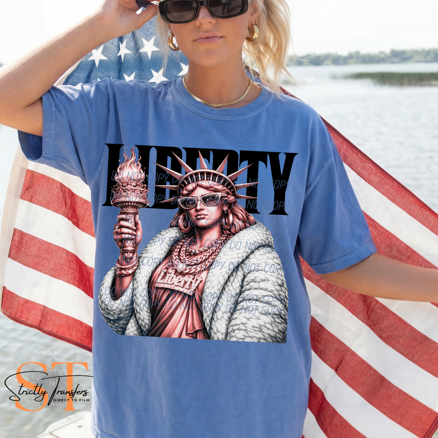 Liberty Swag - Multiple Options Direct to Film Transfers