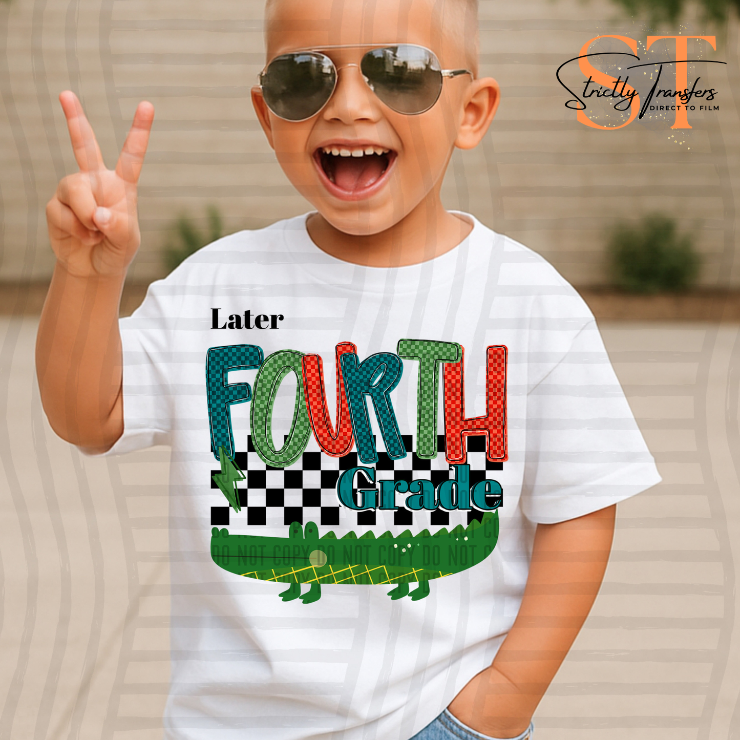 Later Gator Grades Neutral- Multiple Options Direct to Film Transfers