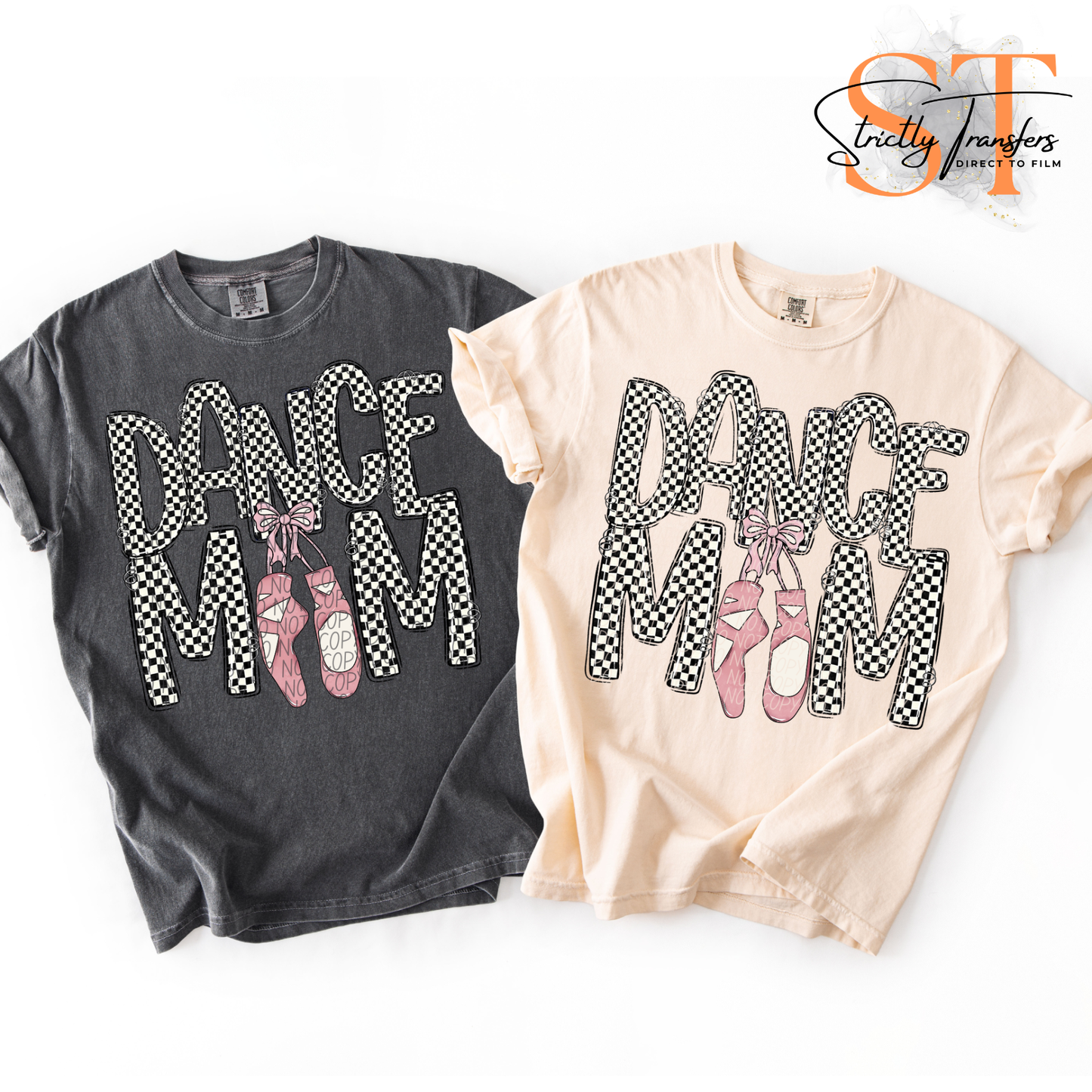 Dance Mom - 2 colors Direct to Film Transfers