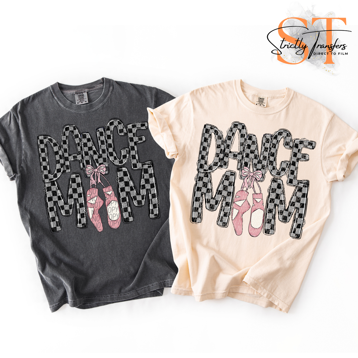 Dance Mom - 2 colors Direct to Film Transfers