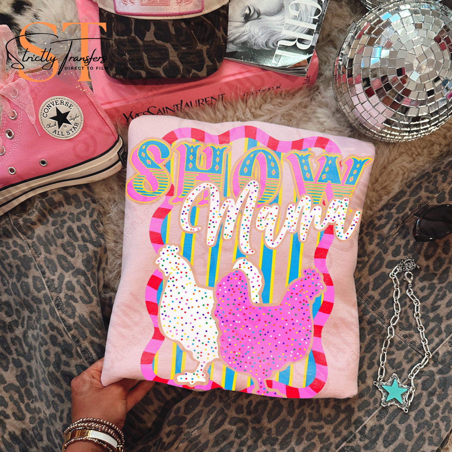 Show Mama- 6 Animal Options Direct to Film Transfers