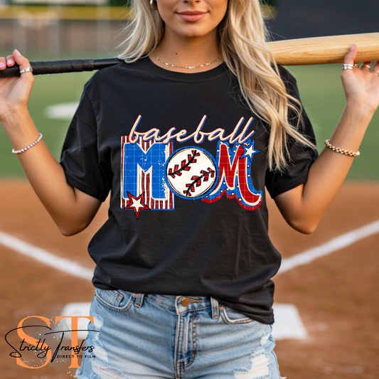 Ball Mom Script - 3 options Direct to Film Transfers