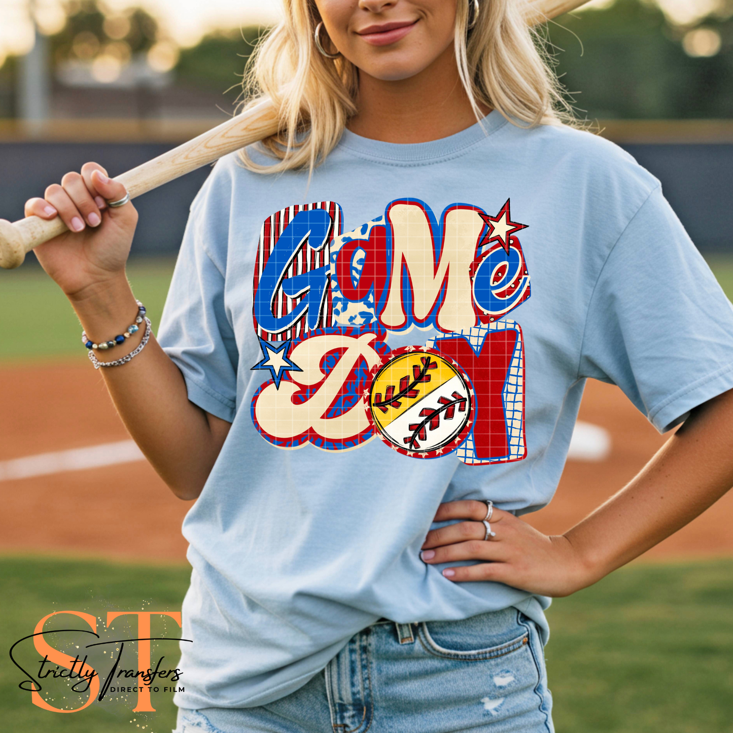 Game Day - 3 options Direct to Film Transfers