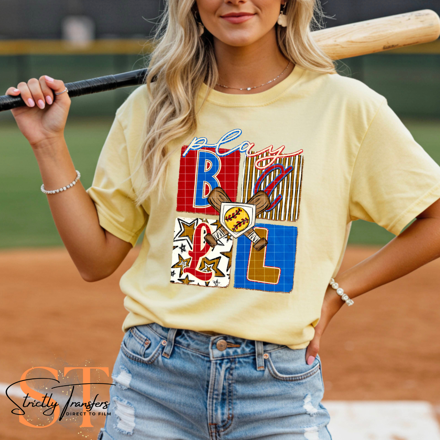 Play Ball - 3 options Direct to Film Transfers