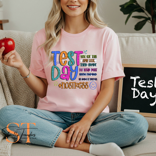 Test Day Notes- 2 Options Direct to Film Transfers