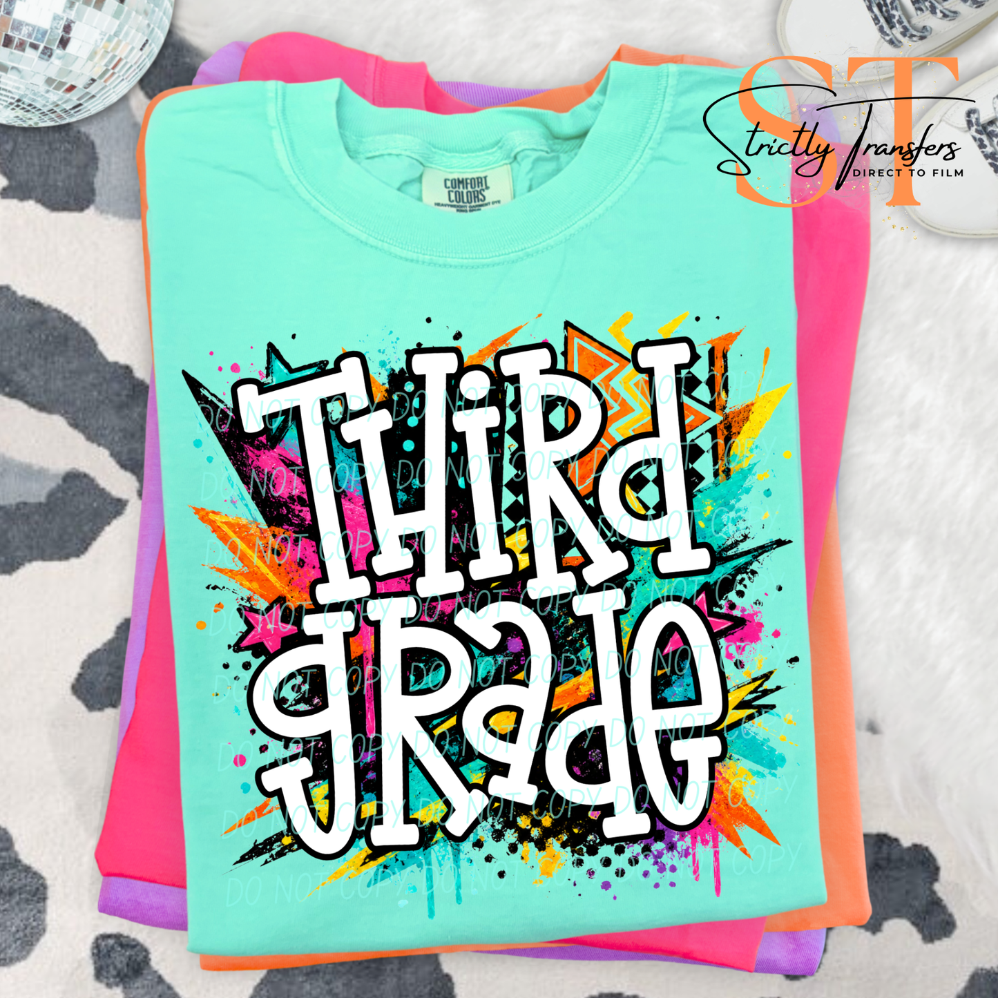 Totally Tubular Grade Levels - Multiple Options Direct to Film Transfers