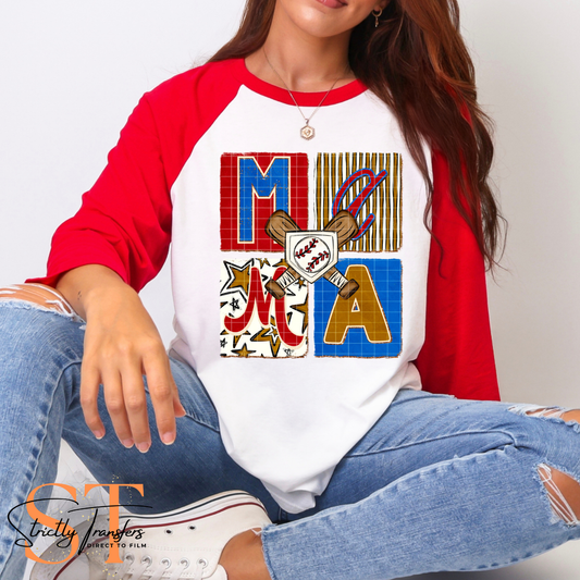 Ball Mama - 3 options Direct to Film Transfers