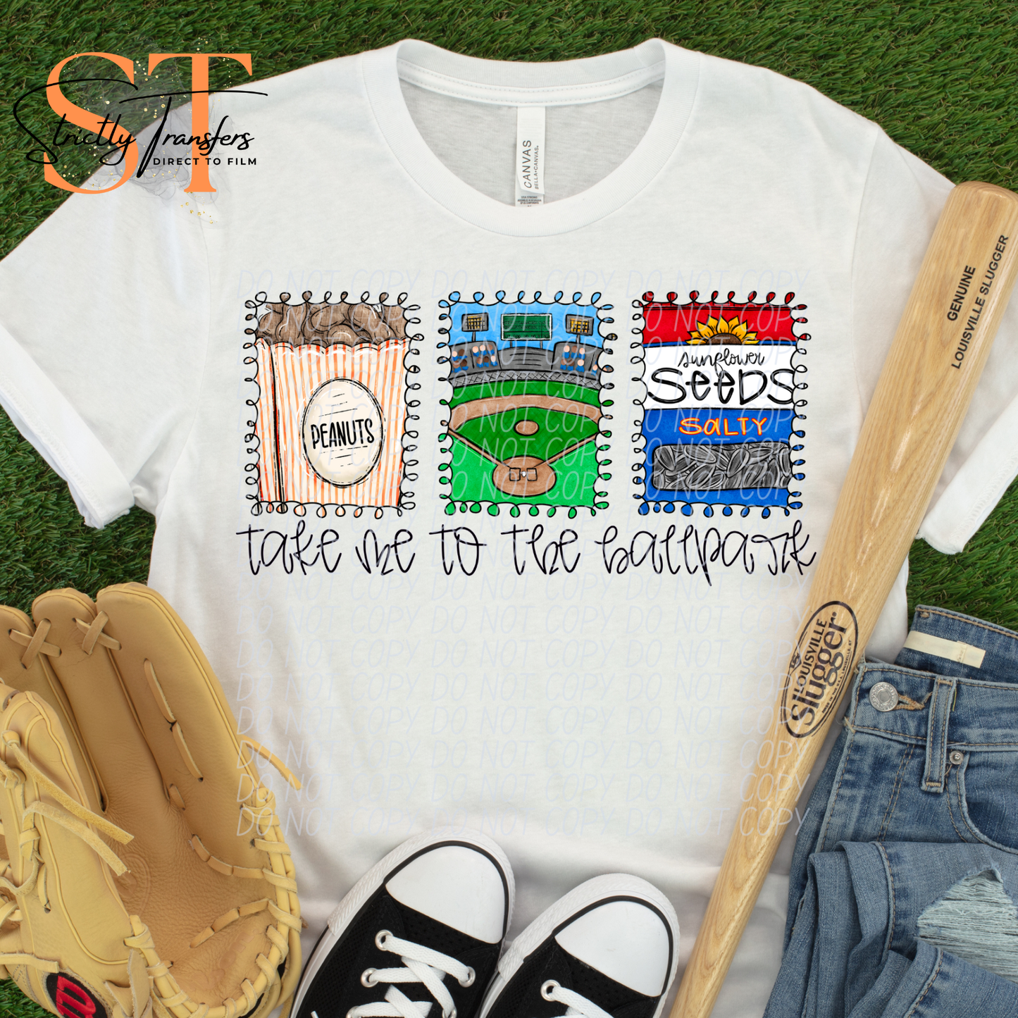 Take me to the Ballpark Direct to Film Transfers