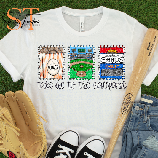 Take me to the Ballpark Direct to Film Transfers