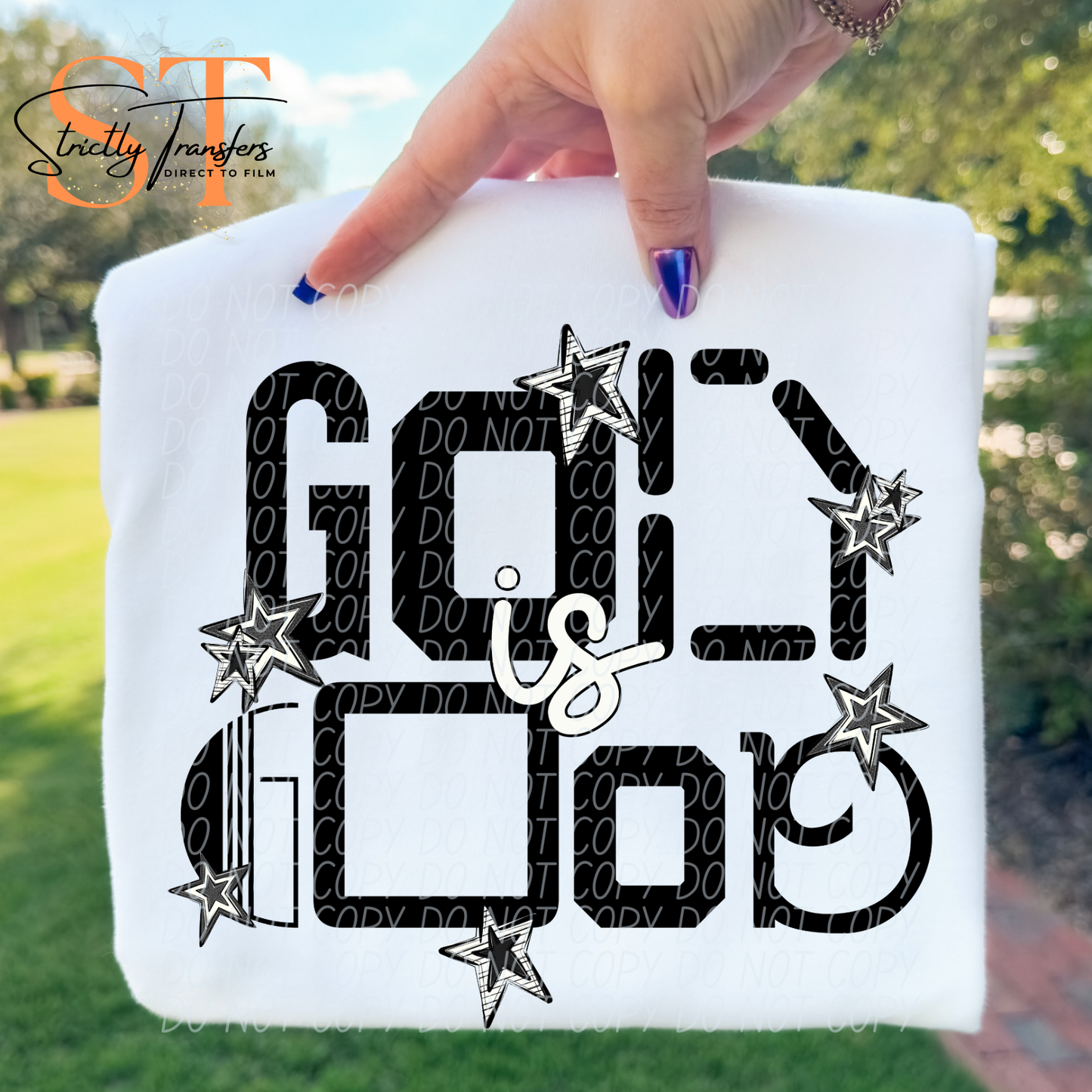 God is Good Direct to Film Transfers