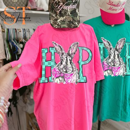 Hop Bunny Direct to Film Transfers