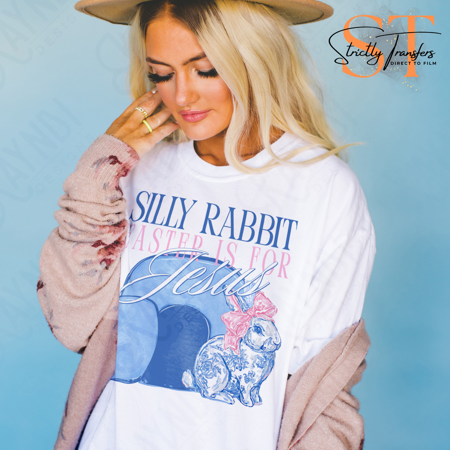 Silly Rabbit Easter is for Jesus Direct to Film Transfers