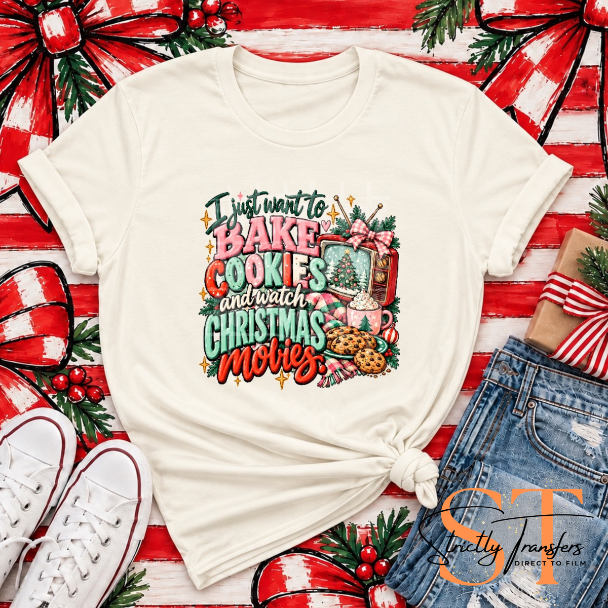 I just want to Bake Cookies & Watch Christmas Movies Direct to Film Transfers