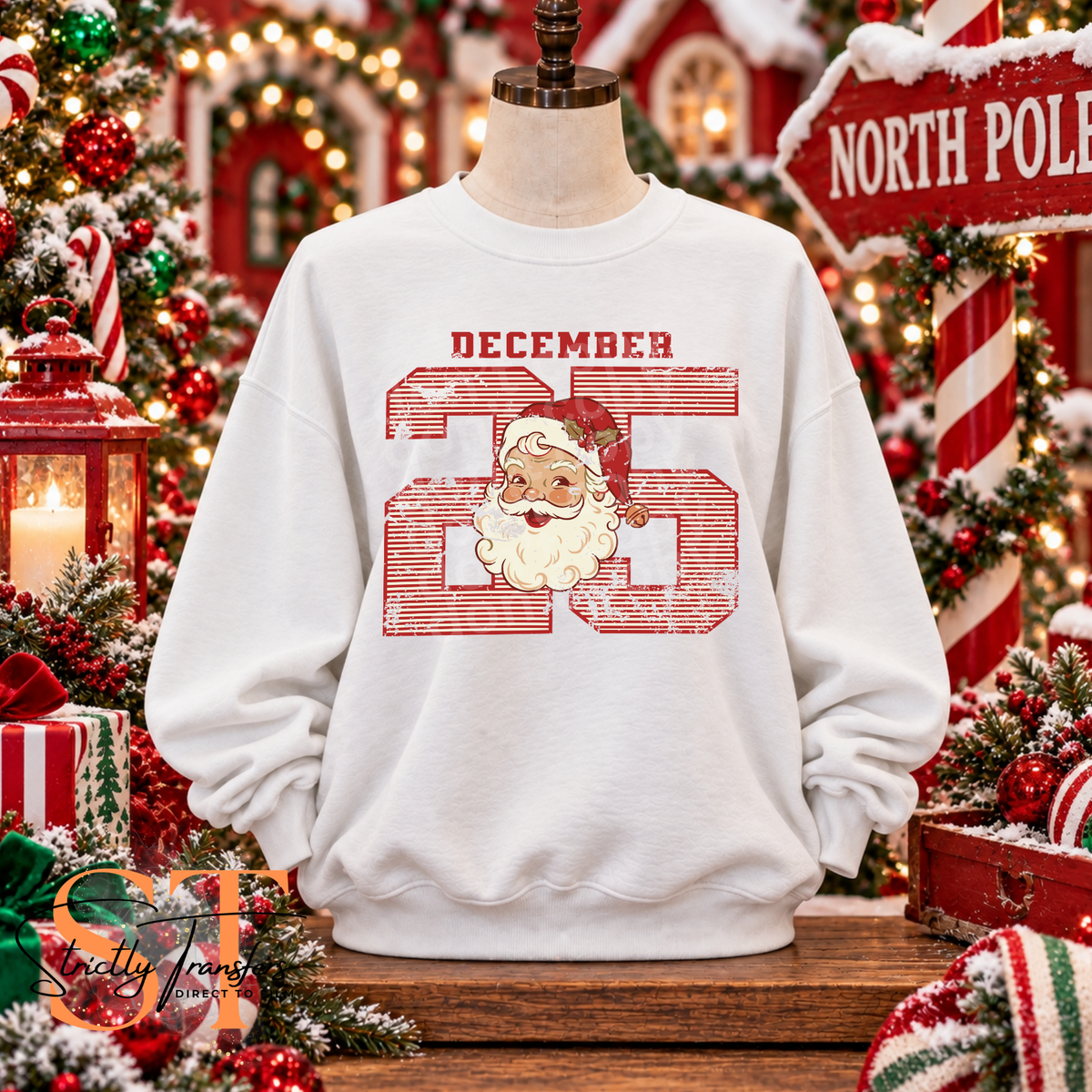 December 25 Santa Direct to Film Transfers