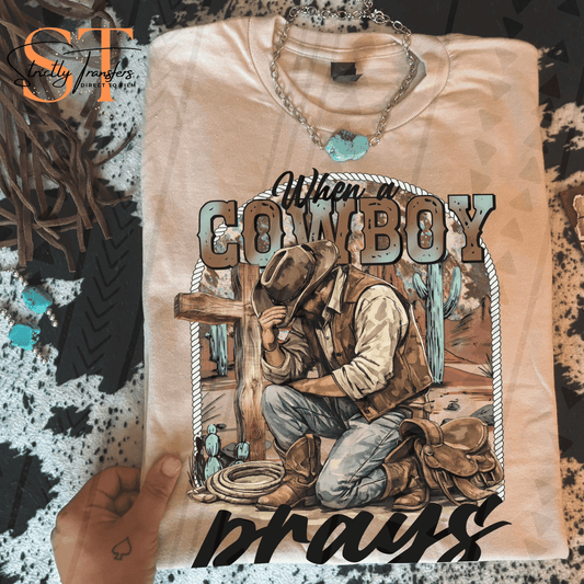 When a Cowboy Prays Direct to Film Transfers