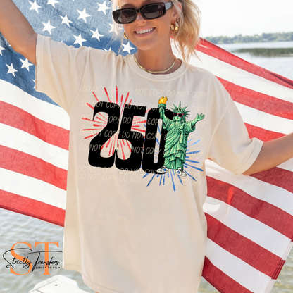 250 Years Liberty Direct to Film Transfers