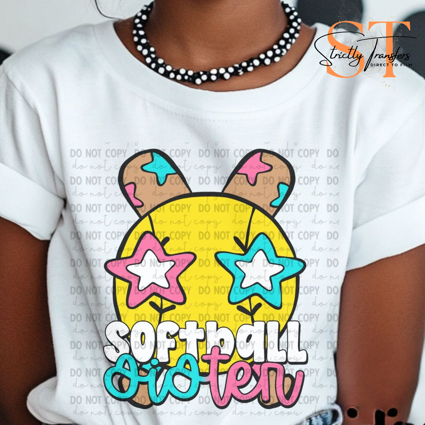 Softball Sister Direct to Film Transfers