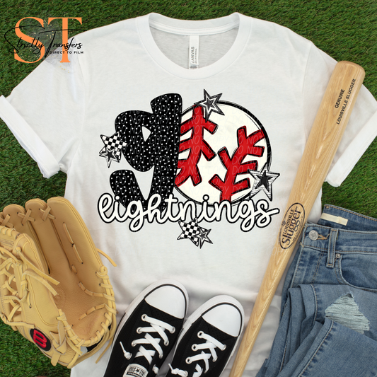 Go Lightnings Baseball Direct to Film Transfers