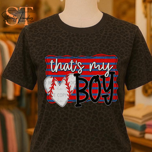 That's my Boy Baseball Direct to Film Transfers