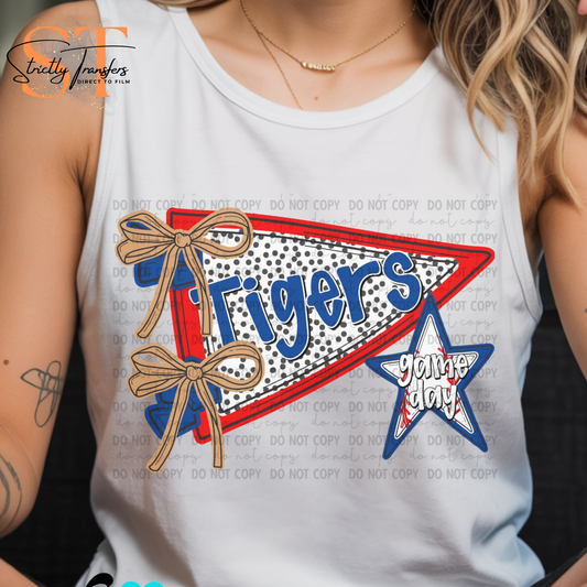 Tigers Baseball Flag Direct to Film Transfers