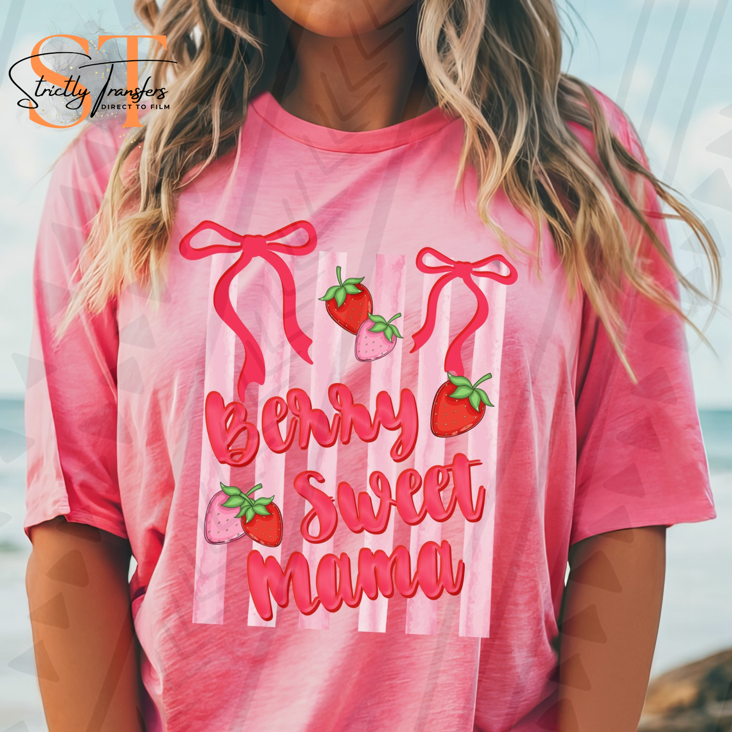 Berry Sweet Mama Direct to Film Transfers