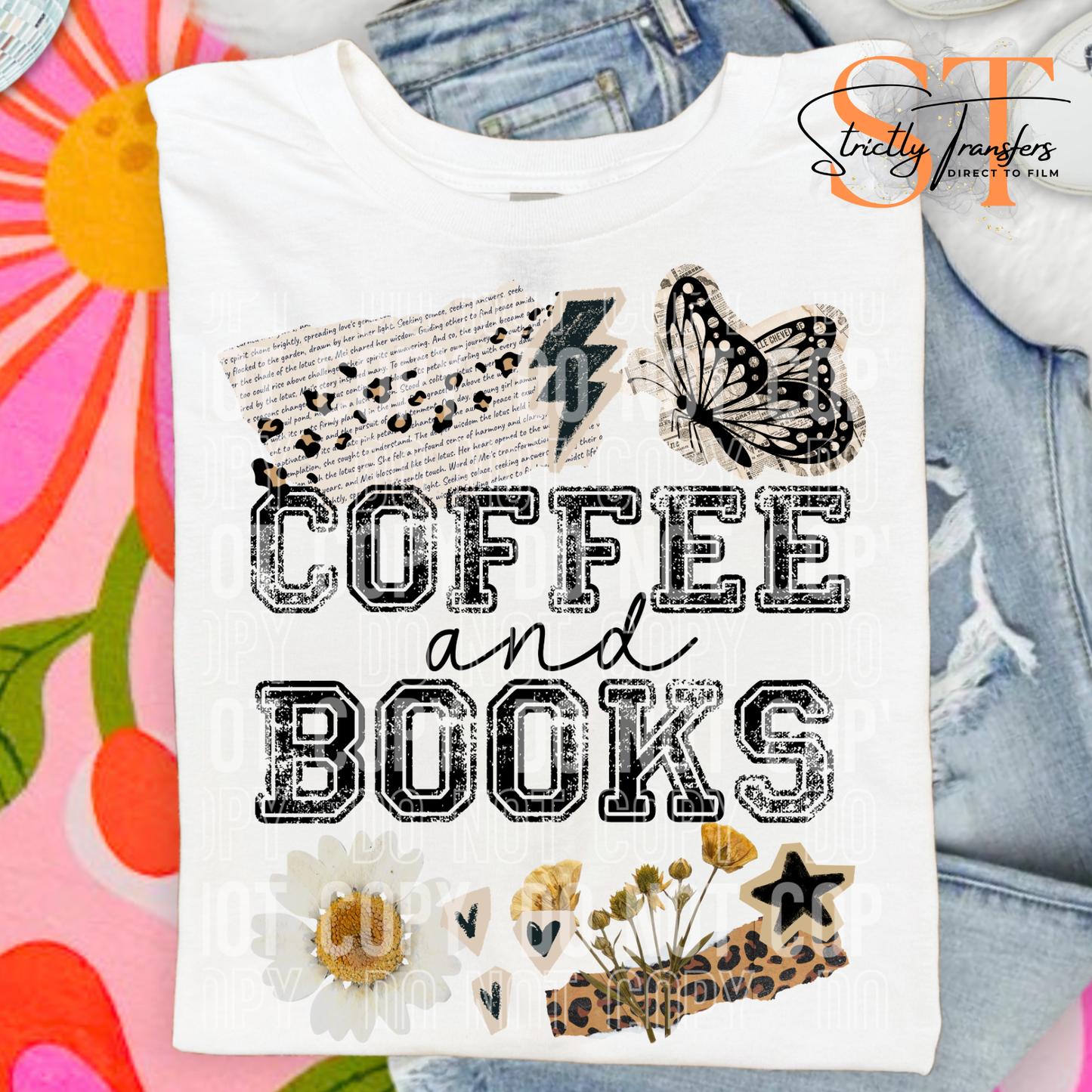 Coffee and Books Direct to Film Transfers