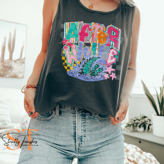 After While Crocodile Direct to Film Transfers