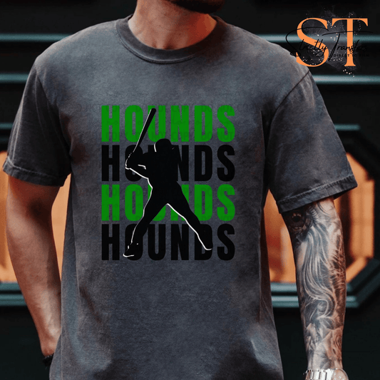 Hounds Baseball Direct to Film Transfers