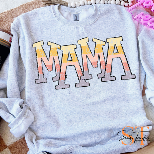 Mama Pastel Direct to Film Transfers