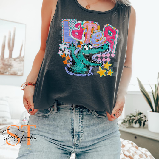 Later Gator Direct to Film Transfers