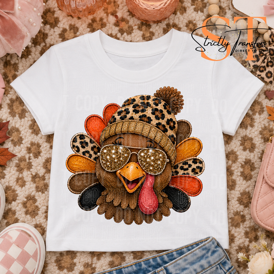 Cute Turkey Girl Direct to Film Transfers