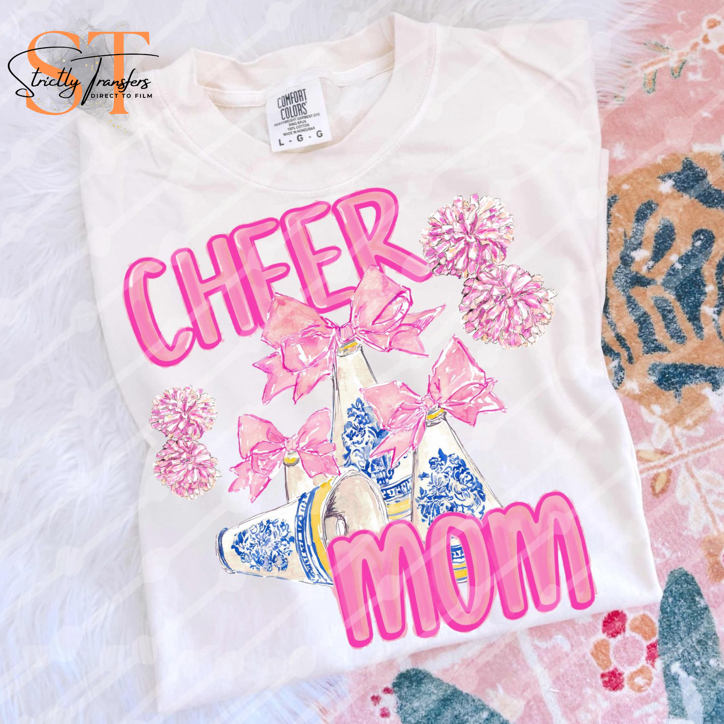 Cheer Mom Direct to Film Transfers