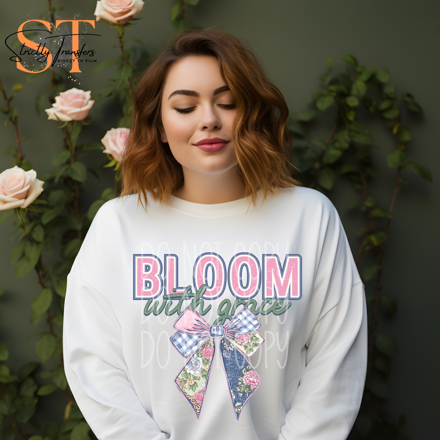 Bloom with Grace Direct to Film Transfers