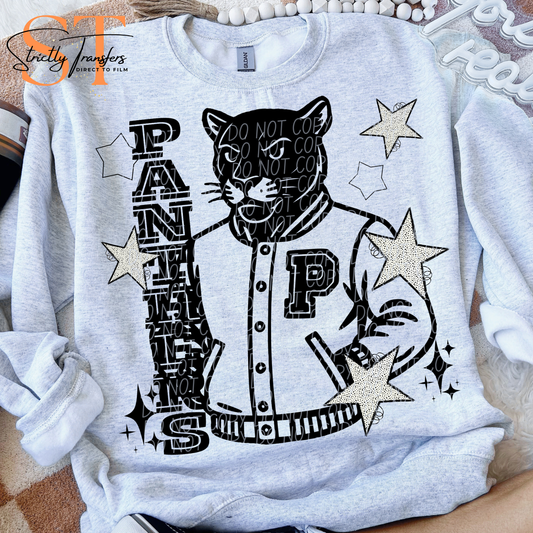 Panthers Letterman Direct to Film Transfers