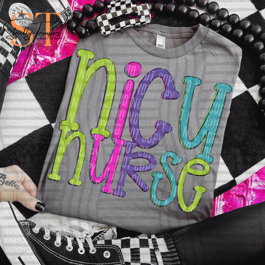 NICU Nurse Bright Direct to Film Transfers