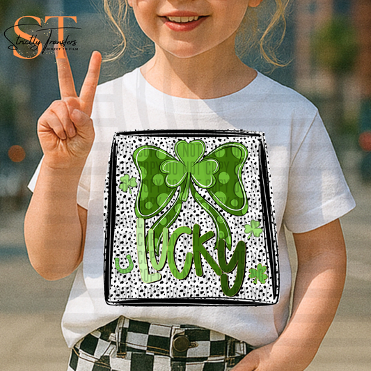 St. Patrick's Lucky Bow Direct to Film Transfers