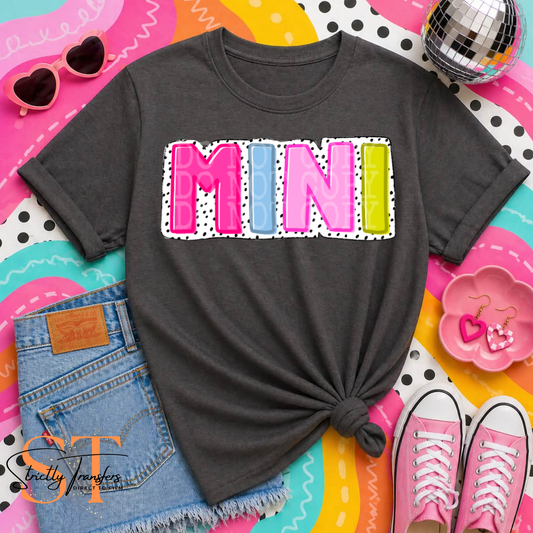 Mini Summer Dots Direct to Film Transfers