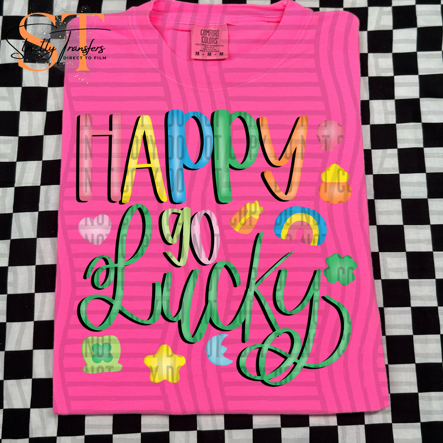 Happy Go Lucky Direct to Film Transfers