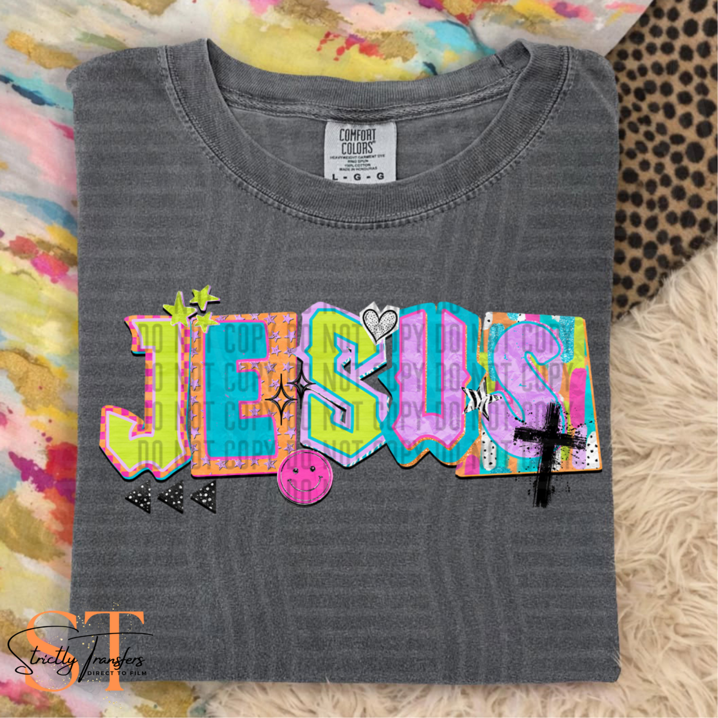 Jesus Direct to Film Transfers
