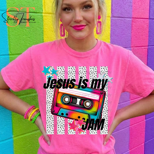 Jesus is my Jam Cassette Direct to Film Transfers