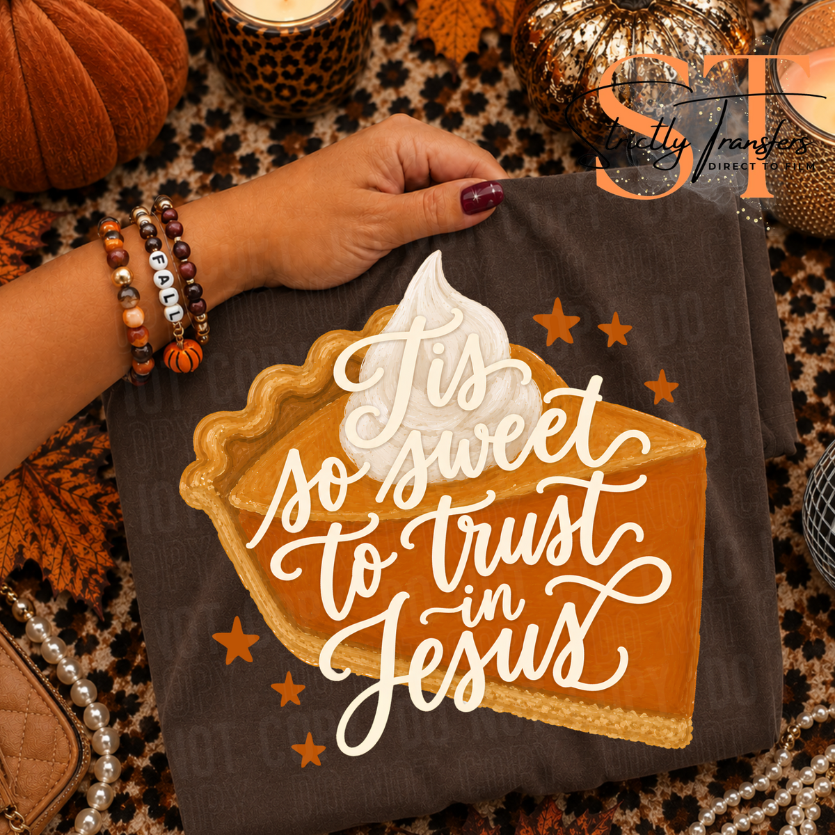 Tis so Sweet to Trust in Jesus Direct to Film Transfers